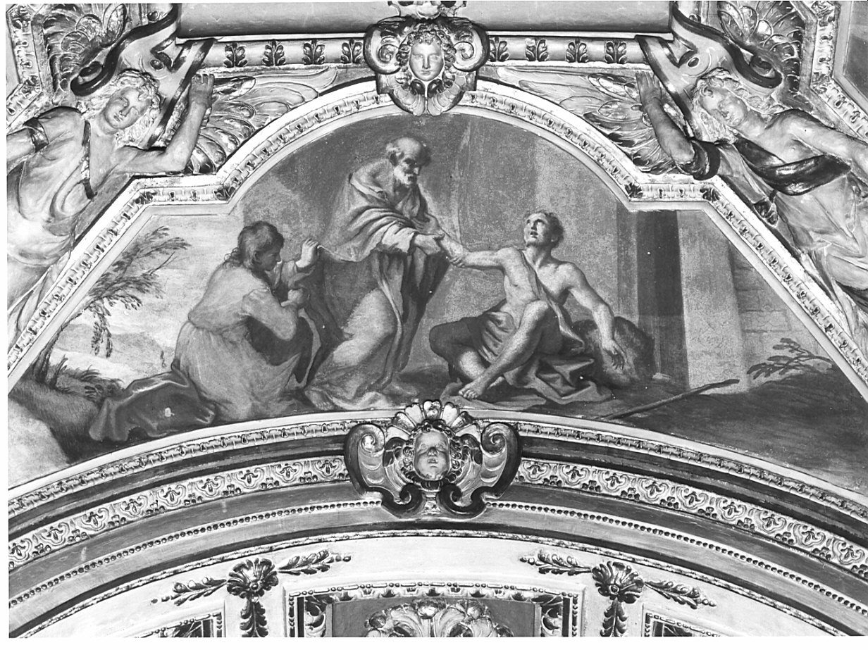 San Pietro risana lo storpio (dipinto, opera isolata) di Scaramuccia Luigi Pellegrino (sec. XVII)