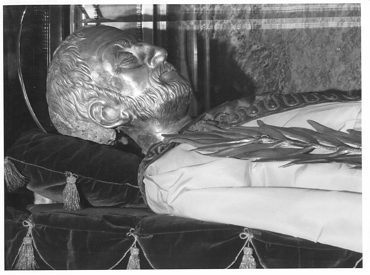 maschera funebre, opera isolata - bottega lombarda (sec. XX)