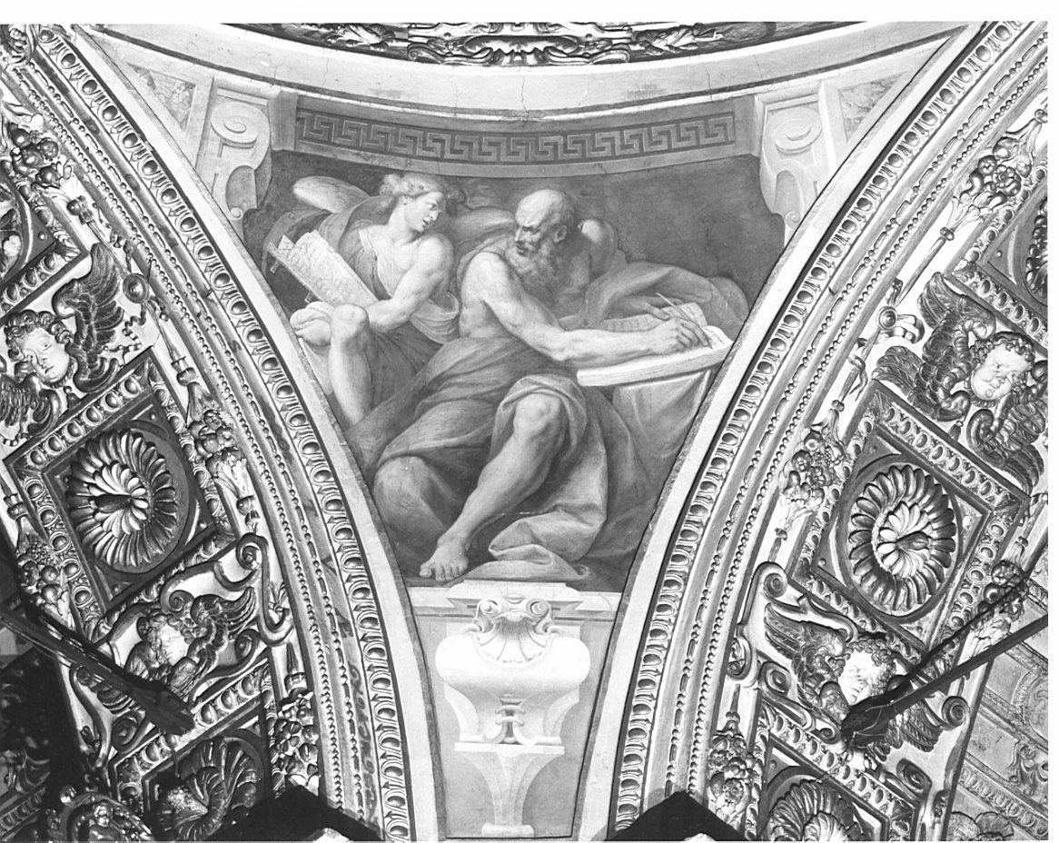 San Matteo (dipinto) di Caccia Guglielmo detto Moncalvo, Crespi Daniele (sec. XVII)