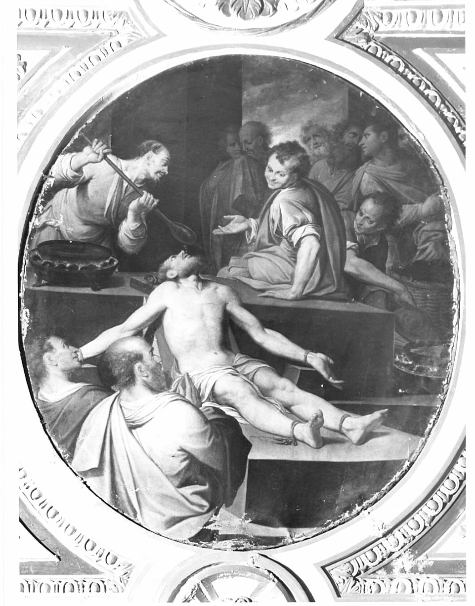 San Vittore e la tortura del piombo fuso (dipinto) di Procaccini Camillo (sec. XVII)