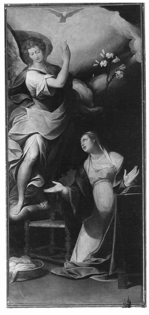 Annunciazione (dipinto) di Procaccini Camillo (sec. XVII)