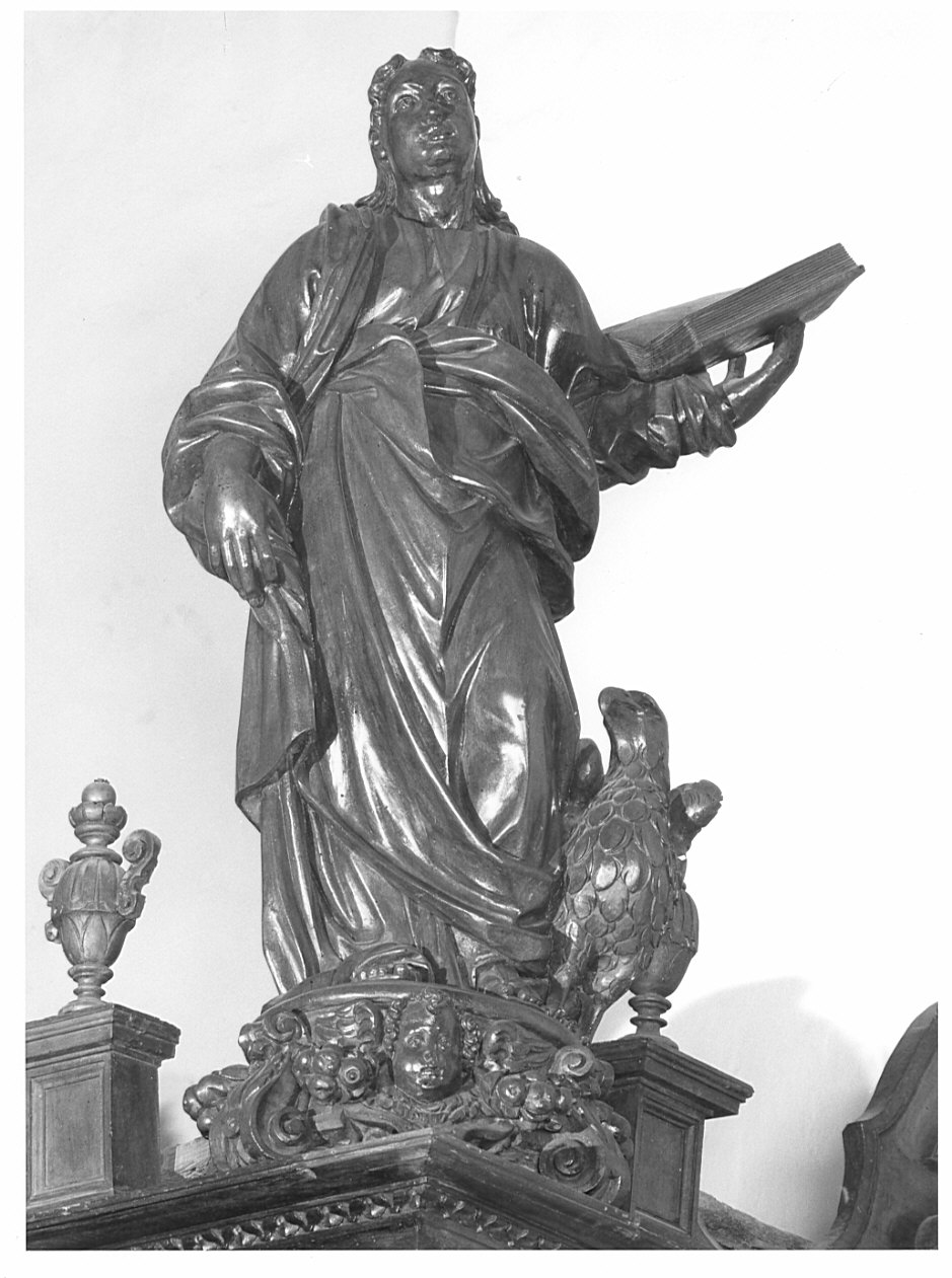 San Giovanni Evangelista (statua) - bottega lombarda (sec. XVII)