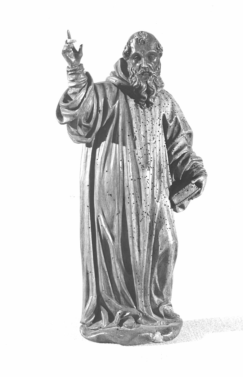 San Benedetto (statua) - bottega lombarda (inizio sec. XVII)