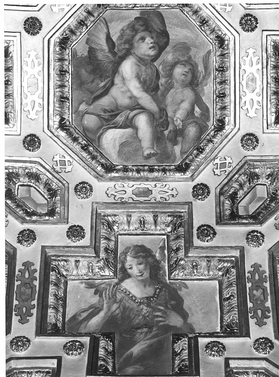 putti/ angelo (dipinto) di Discepoli Giovan Battista detto Zoppo di Lugano (sec. XVII)