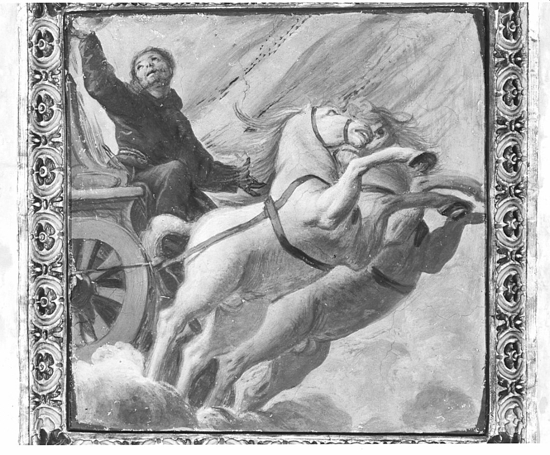 visione del carro di fuoco (dipinto) di Discepoli Giovan Battista detto Zoppo di Lugano (sec. XVII)