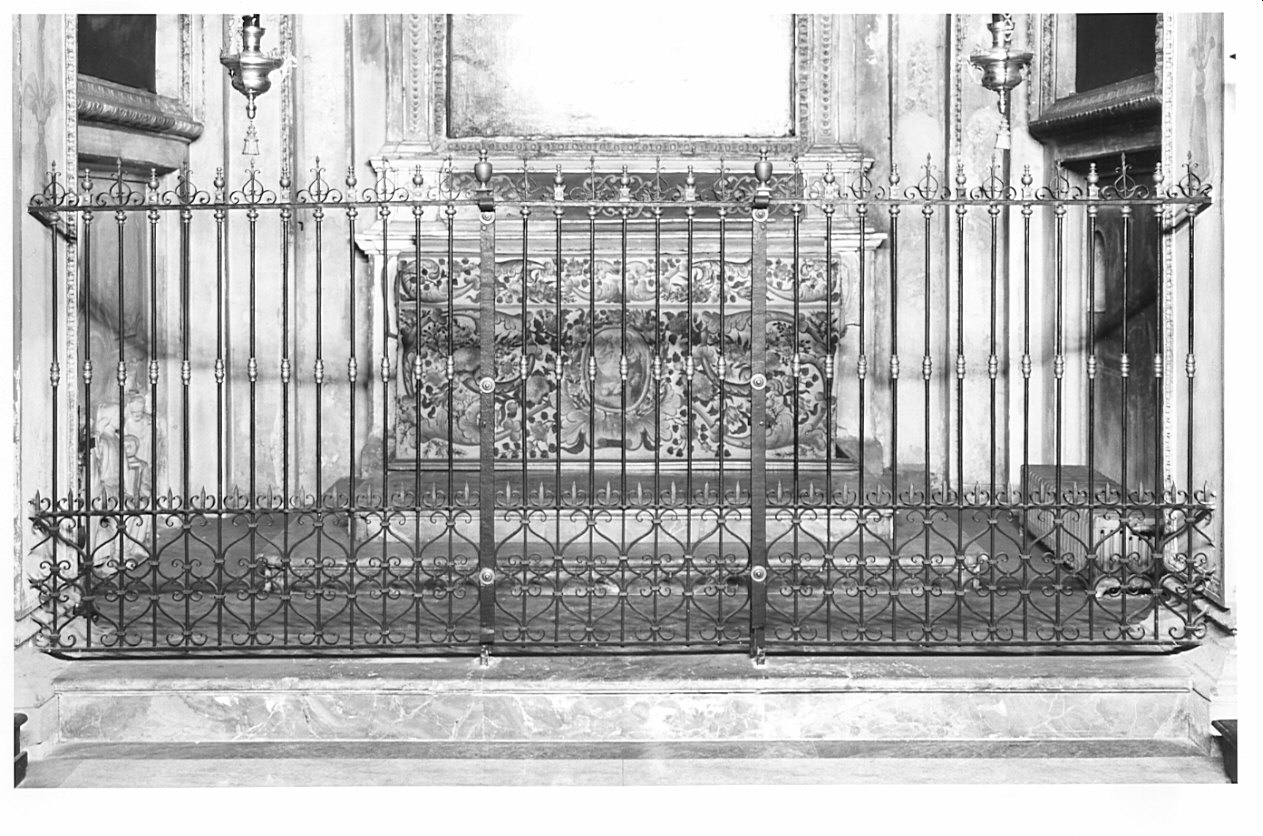 cancellata di cappella di Denello Giovanni Ambrogio (sec. XVII)