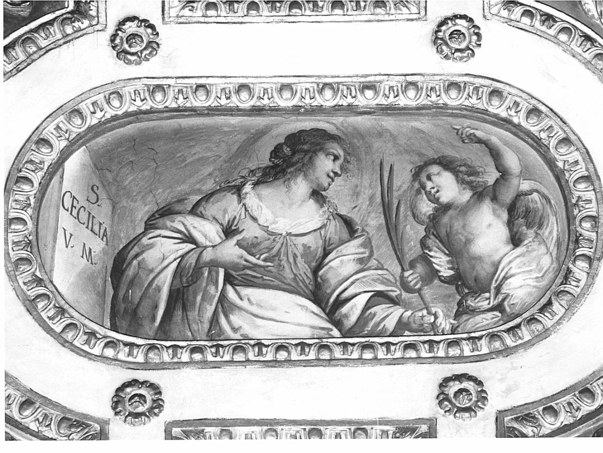 Santa Cecilia (dipinto) di Procaccini Ercole il Giovane detto Procaccini il Giovane (sec. XVII)
