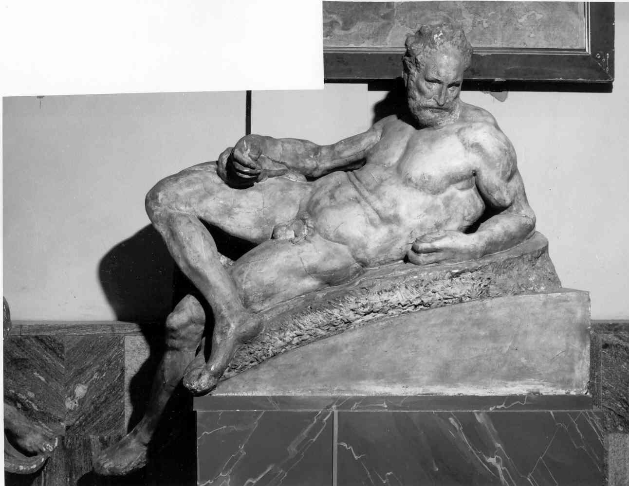 il crepuscolo (statua, opera isolata) - ambito fiorentino (sec. XIX)