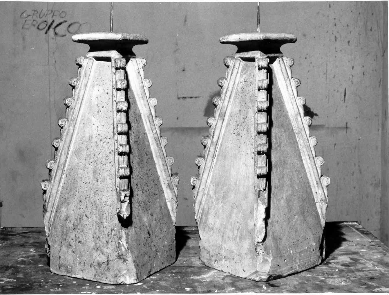 piedistallo, opera isolata - ambito italiano (sec. XX)