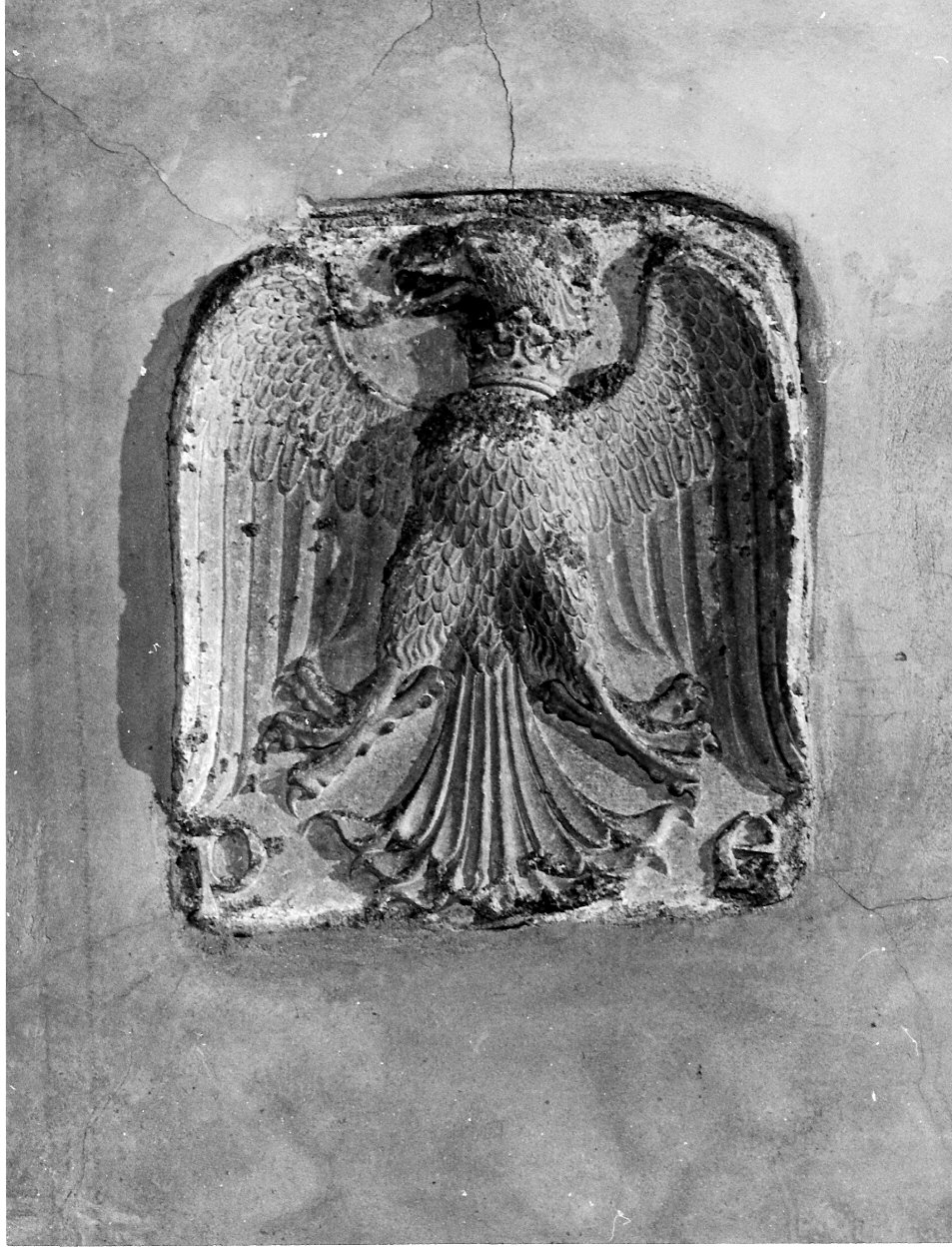 monumento funebre, frammento - bottega lombarda (sec. XV)