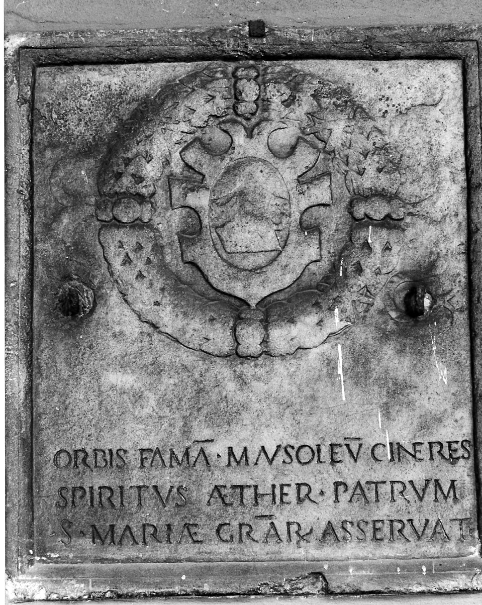 lastra tombale, opera isolata - bottega lombarda (fine sec. XV)