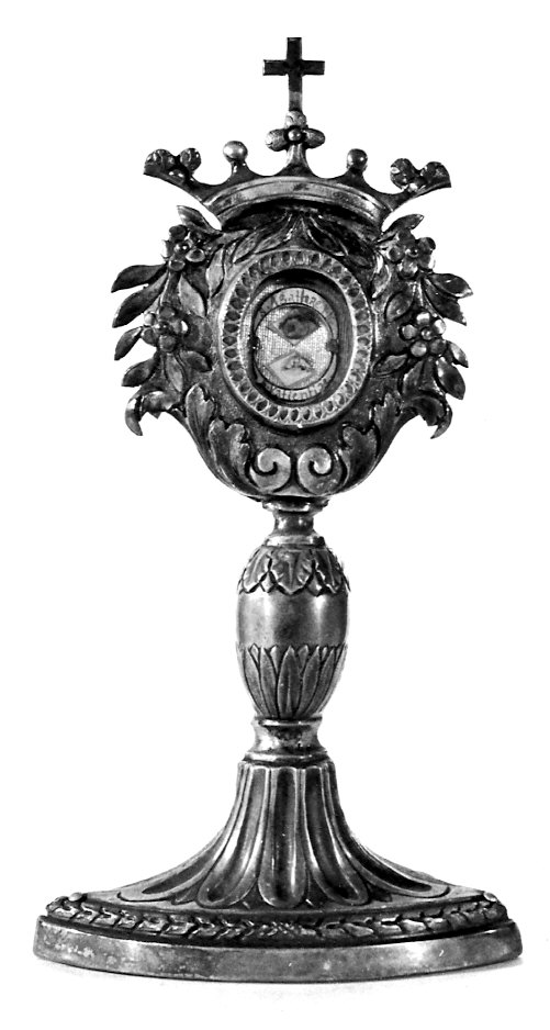 reliquiario - a ostensorio, opera isolata - bottega milanese (inizio sec. XIX)