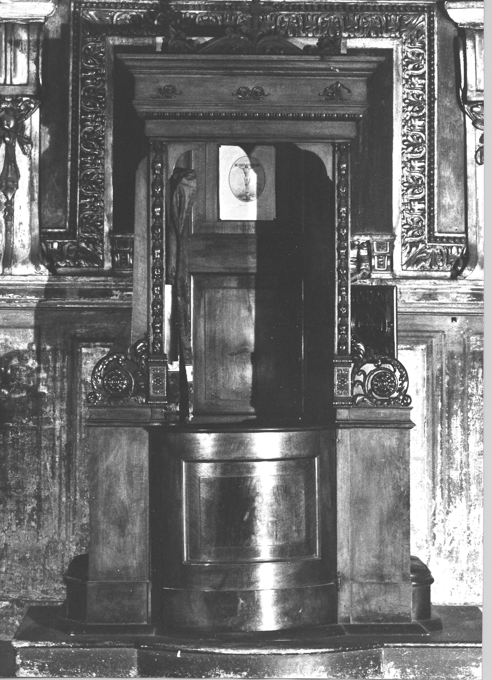 confessionale - ambito lombardo (sec. XIX)