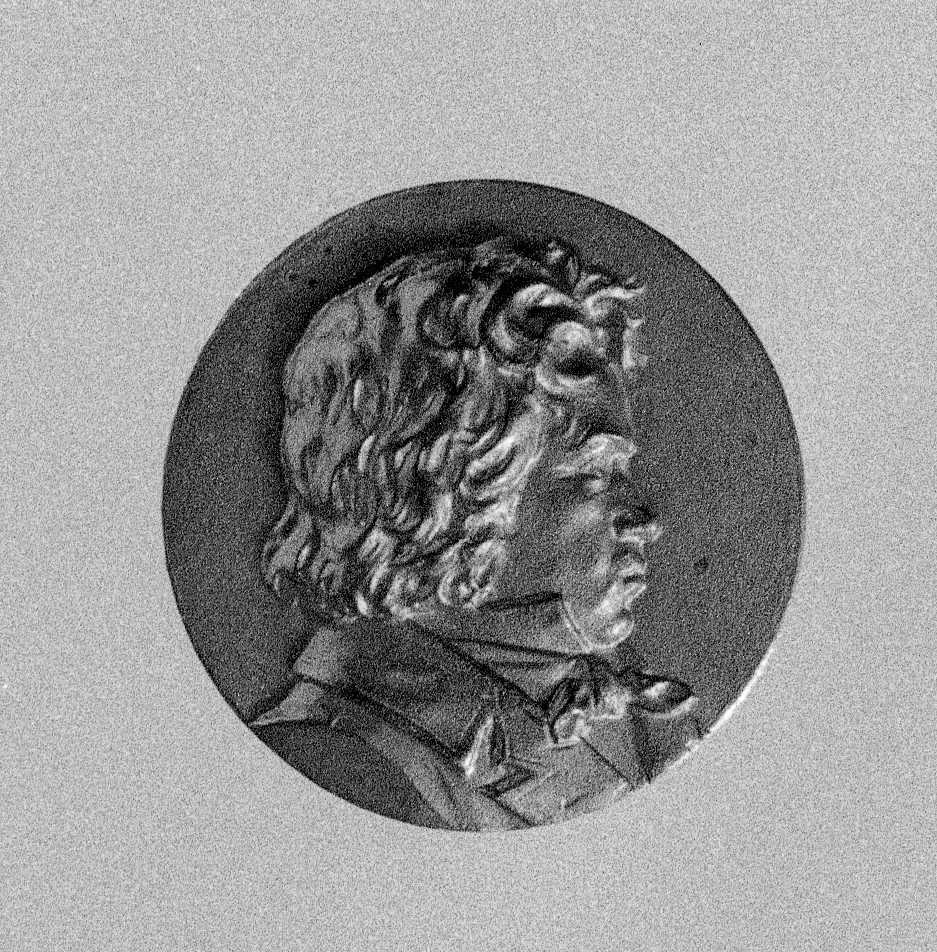 Ritratto di Beethoven Ludwig van (Serie Lauer), ritratto del compositore Beethoven Ludwig van (medaglia, serie) - produzione Stabilimento Lauer (Germania) (fine/inizio secc. XIX/ XX)
