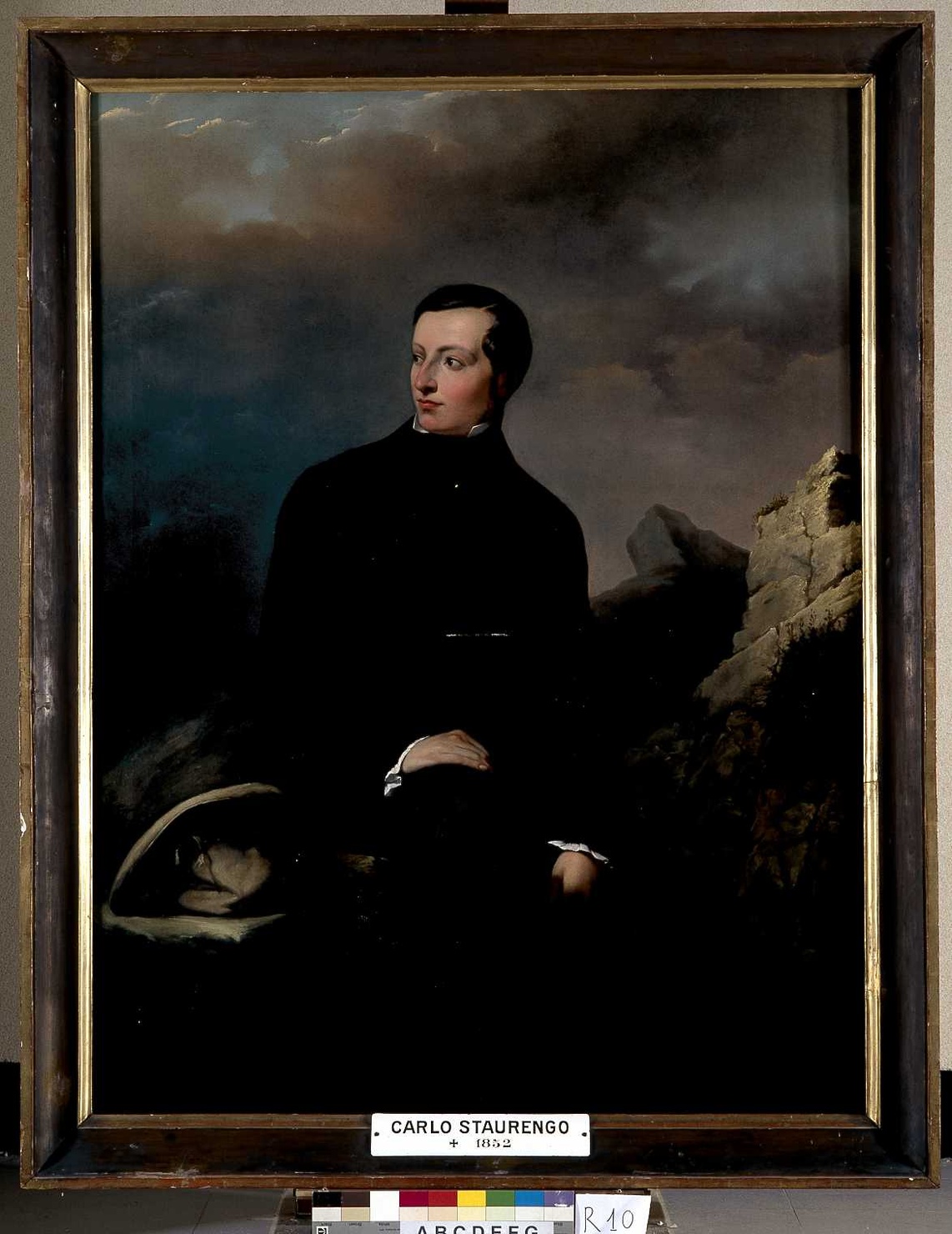 ritratto di Staurengo Carlo (dipinto, opera isolata) di De Magistris Francesco (sec. XIX)