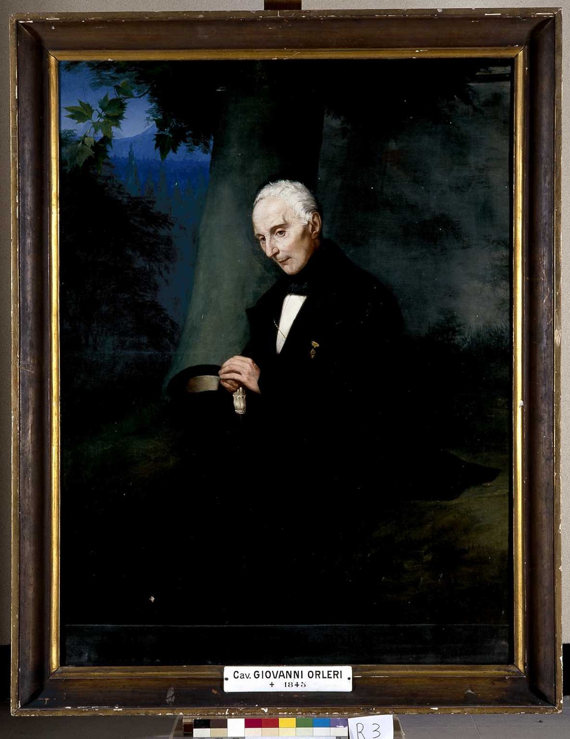 ritratto di Orleri Giovanni Battista (dipinto, opera isolata) di De Magistris Francesco (sec. XIX)