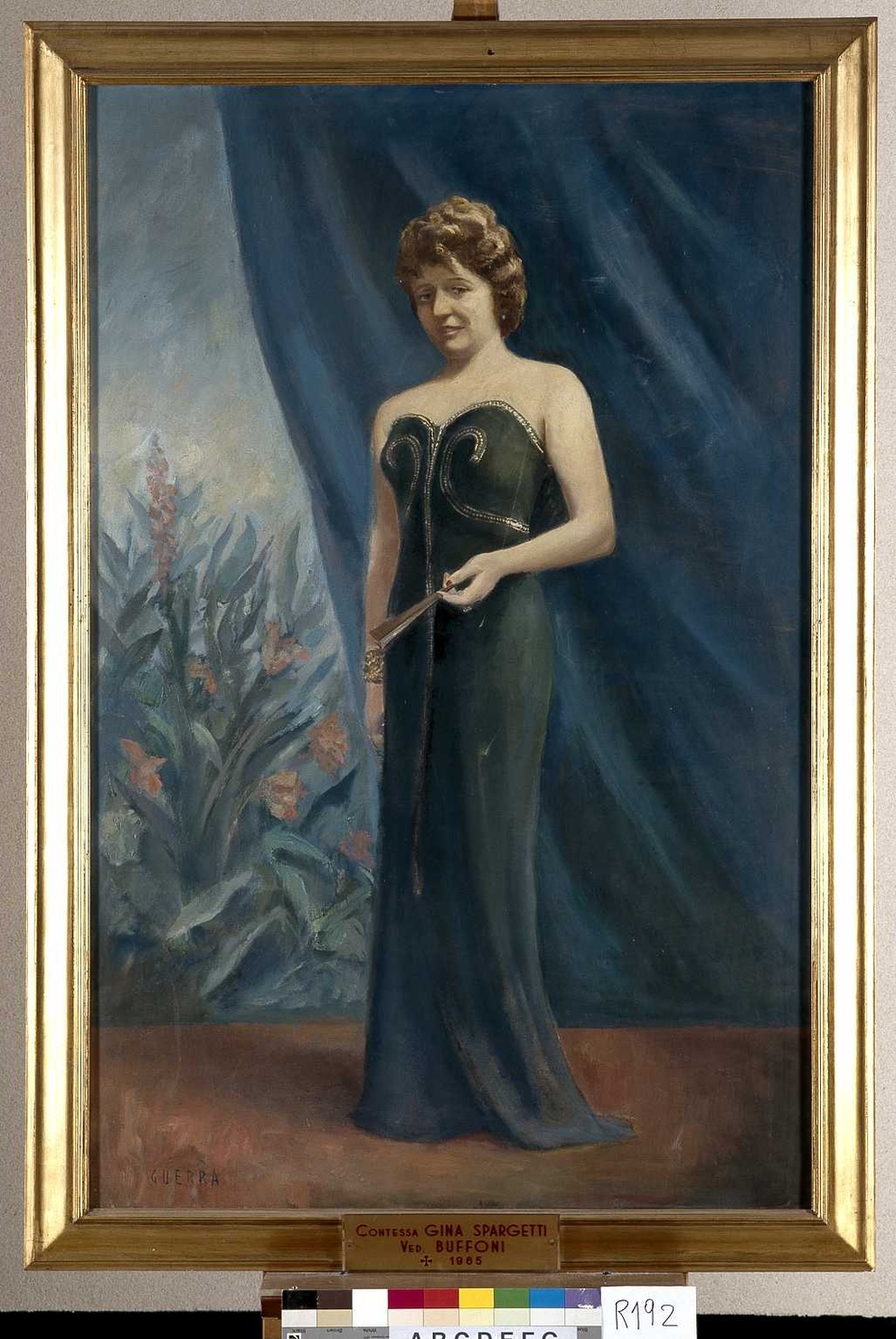 ritratto di Spargetti Buffoni teresina (dipinto, opera isolata) di Guerra Alberto (sec. XX)