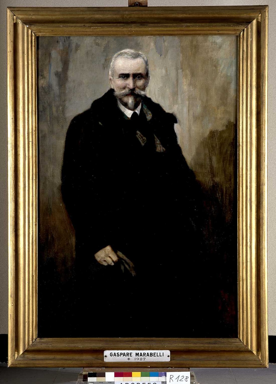 ritratto di Marabelli Gaspare (dipinto, opera isolata) di Mascarini Giuseppe (sec. XX)