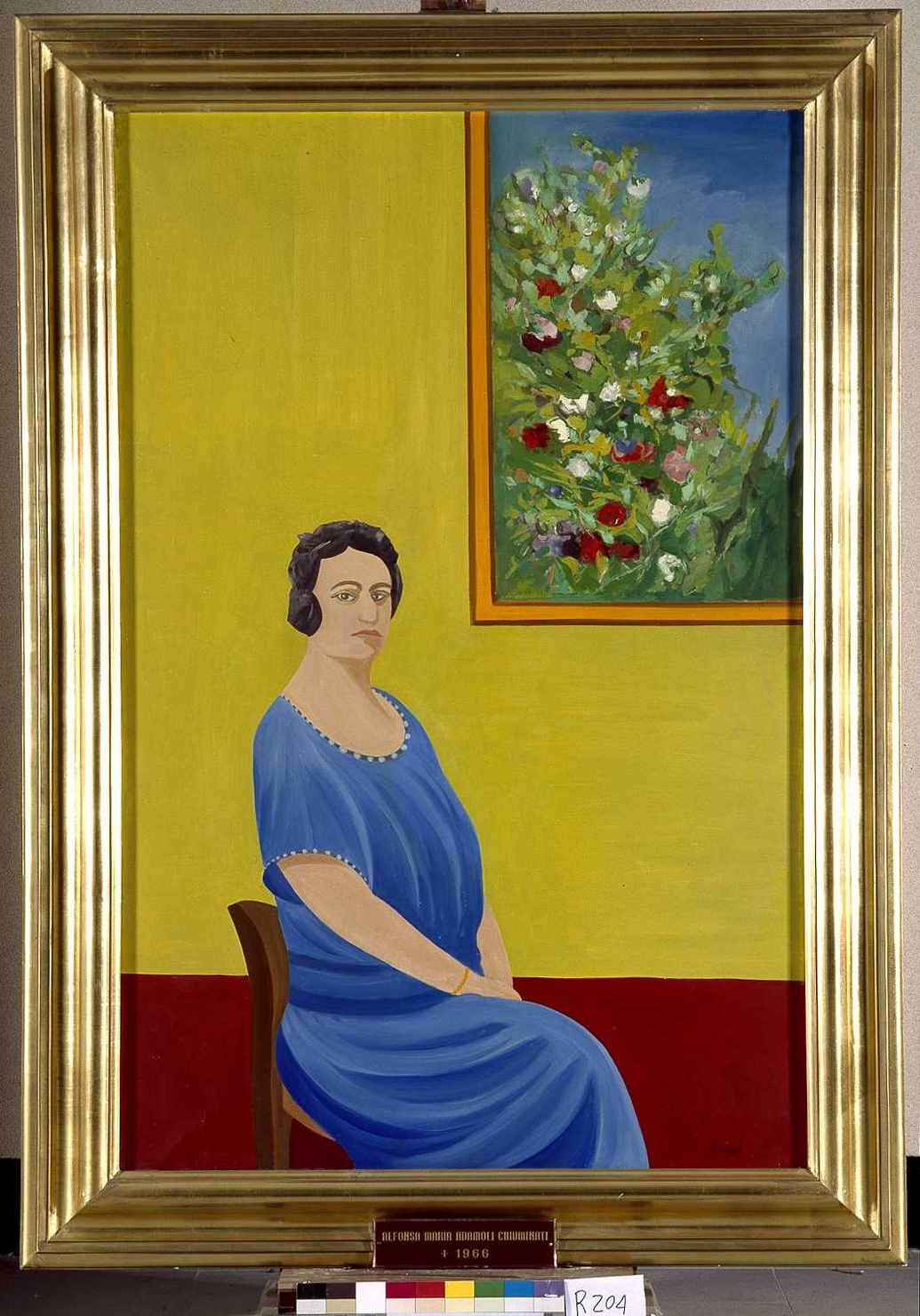 ritratto di Adamoli Chiuminati Alfonsa (dipinto, opera isolata) di Sernaglia Rino (sec. XX)