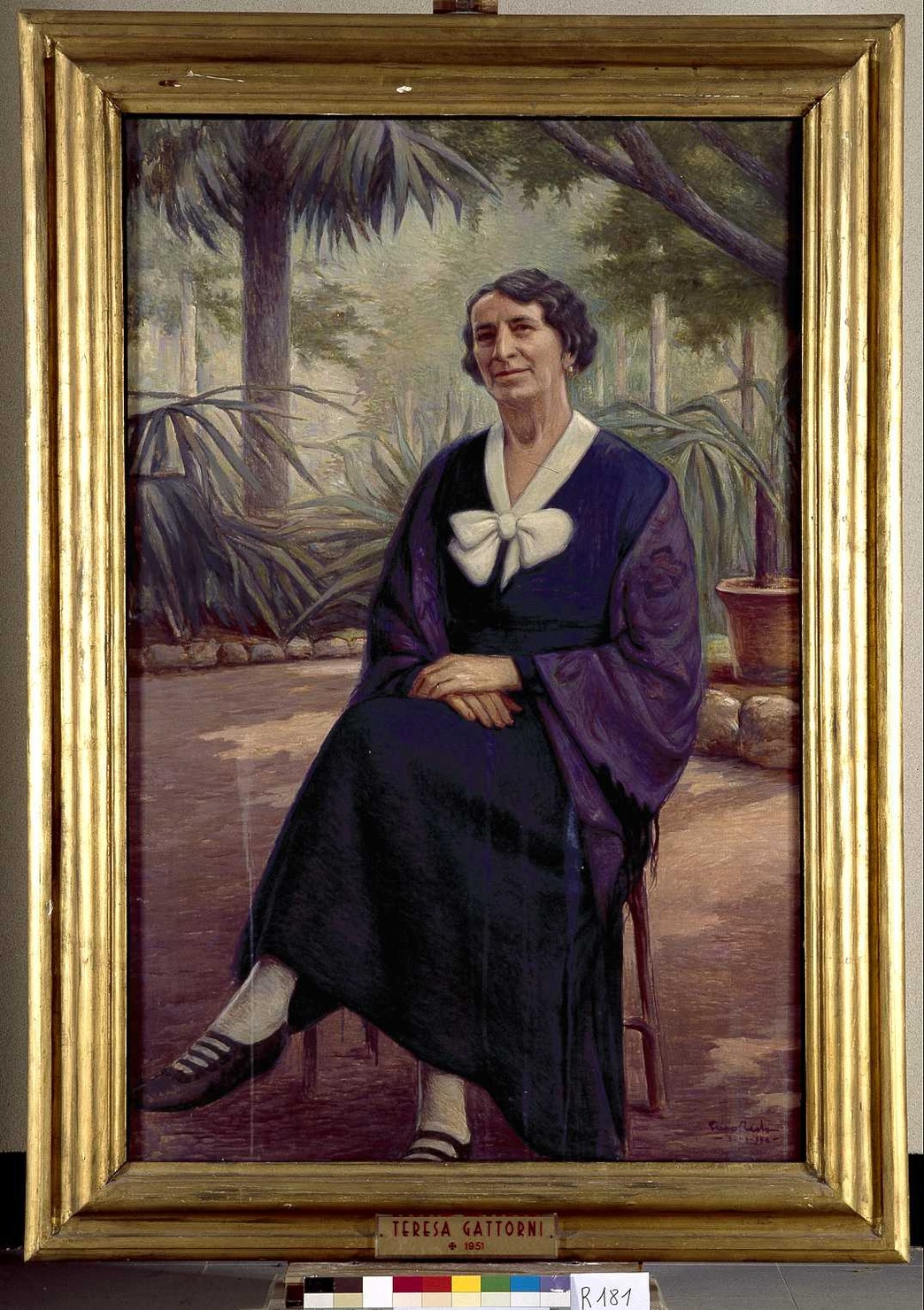 ritratto di Gattorni teresa (dipinto, opera isolata) di Testa Piero (sec. XX)