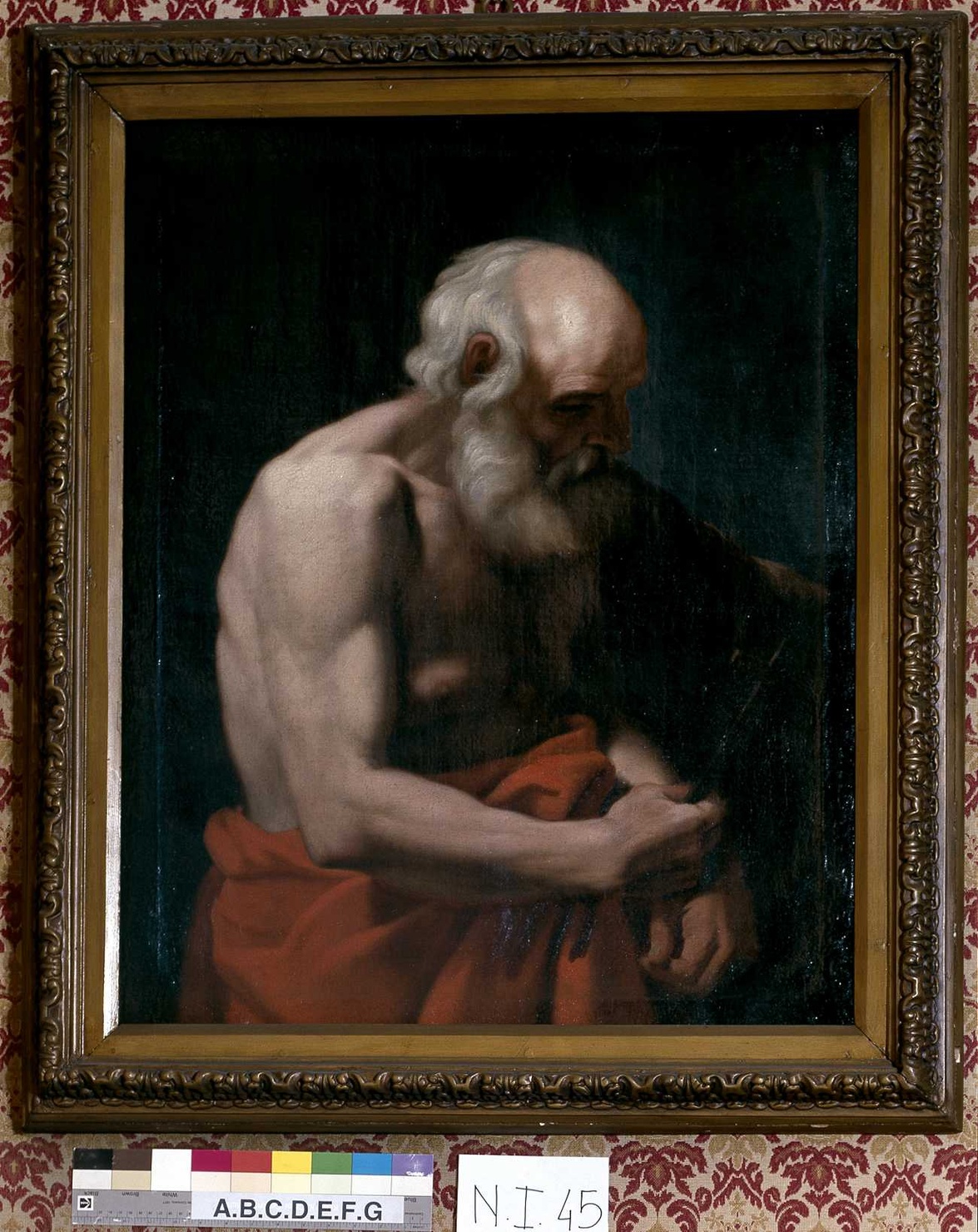 San Girolamo penitente (dipinto, opera isolata) - ambito lombardo (primo quarto sec. XIX)