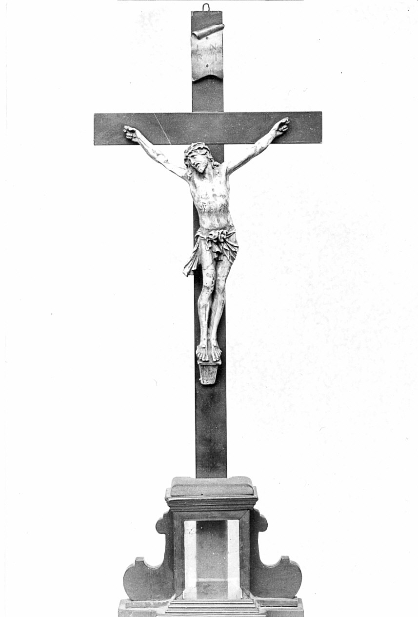 crocifisso, opera isolata - bottega lombarda (secc. XVII/ XVIII)