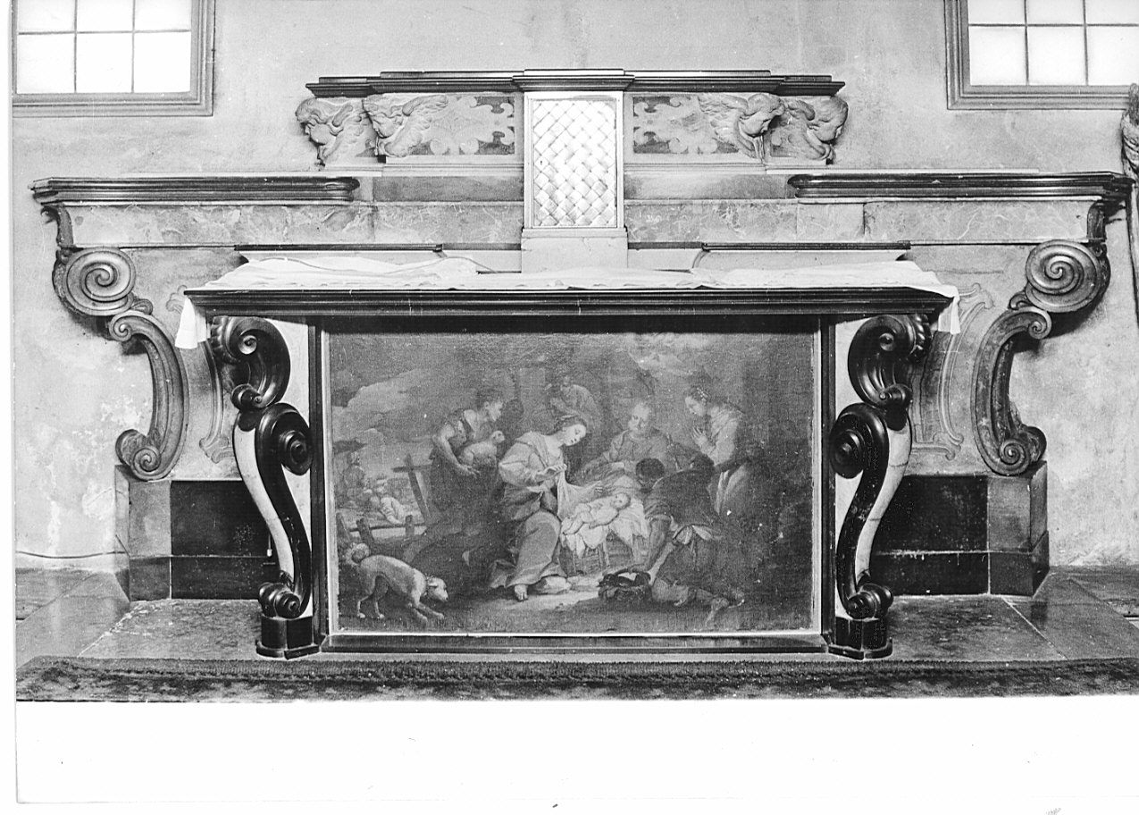 altare, opera isolata - bottega lombarda (secc. XVIII/ XIX)