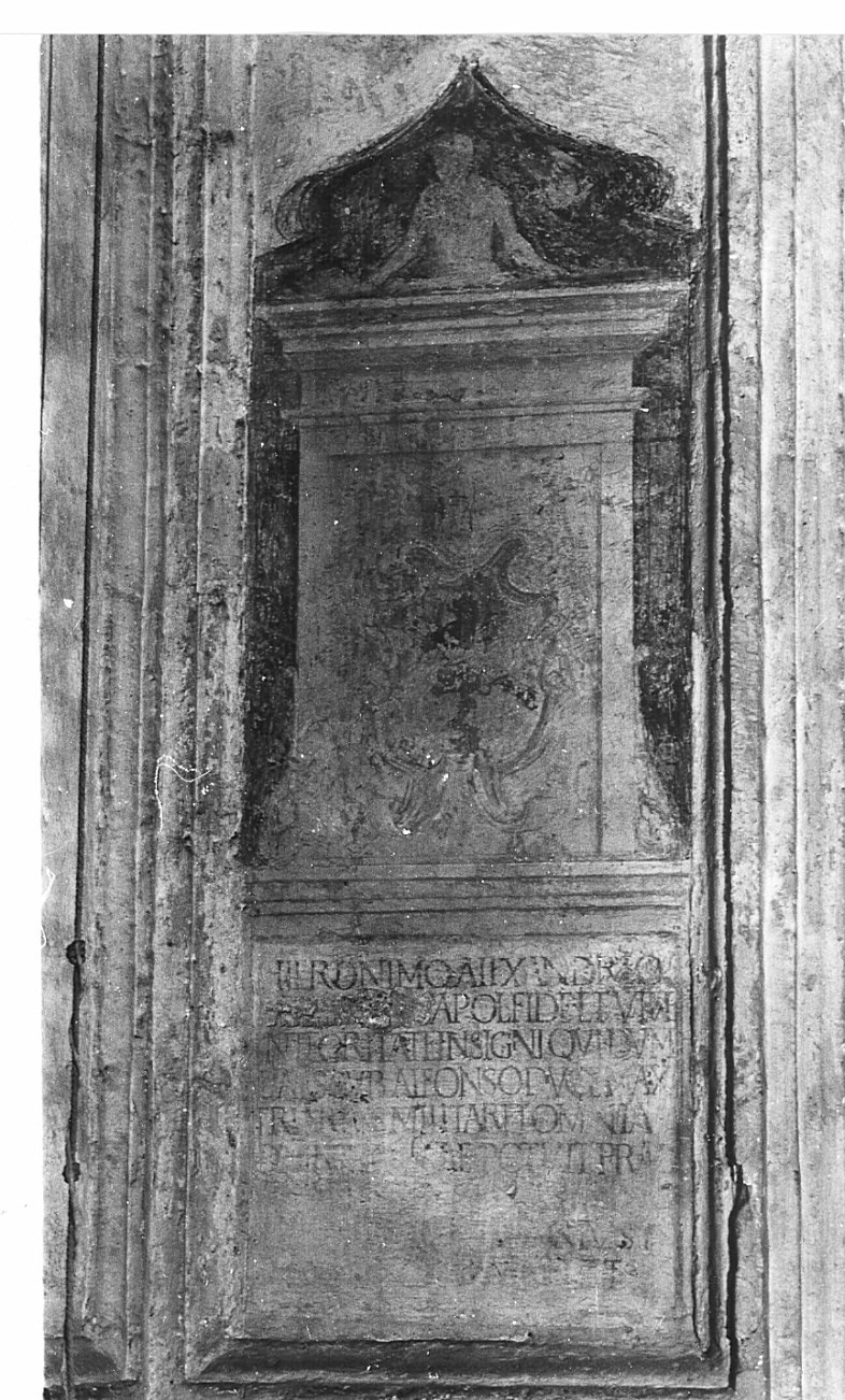 decorazione pittorica, opera isolata - ambito milanese (sec. XVI)