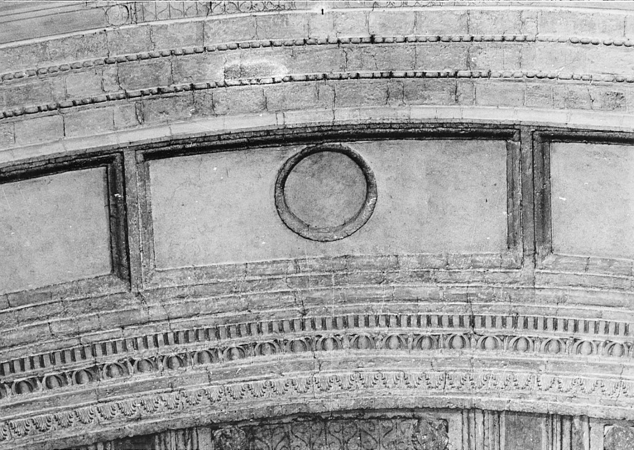 decorazione plastica, complesso decorativo - bottega milanese (fine sec. XV)