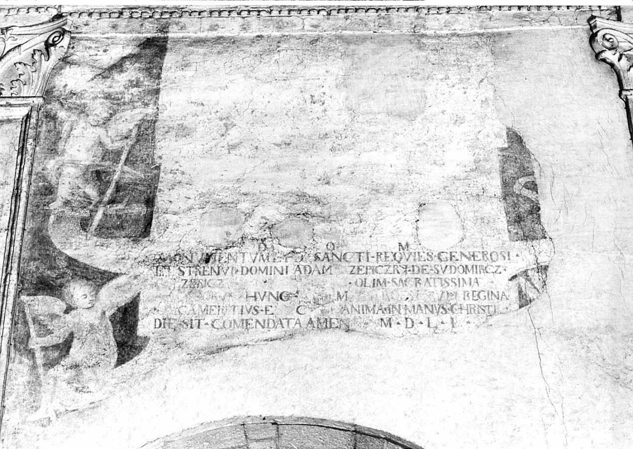 angeli reggicero (dipinto, opera isolata) - ambito milanese (sec. XVI)