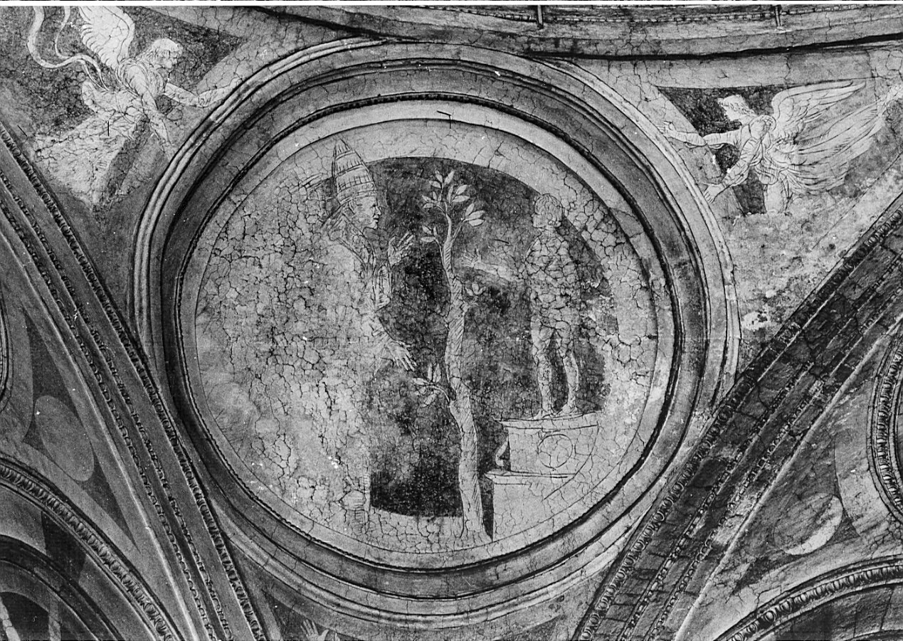 San Gregorio Magno (dipinto, elemento d'insieme) - bottega lombarda (fine sec. XV)