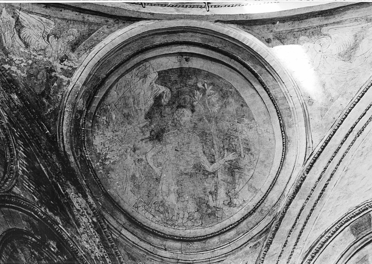 San Girolamo penitente (dipinto, elemento d'insieme) - bottega lombarda (fine sec. XV)