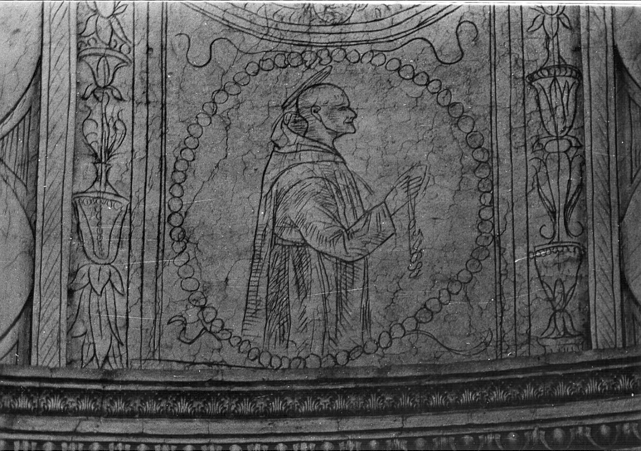 Santo domenicano (dipinto, elemento d'insieme) - bottega lombarda (fine sec. XV)