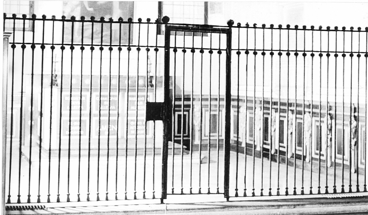 cancellata di cappella, opera isolata - bottega lombarda (sec. XVI)