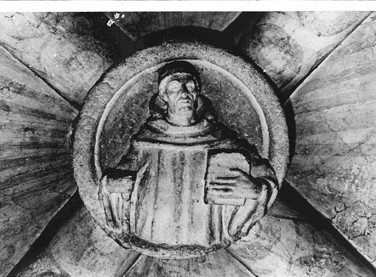 San Bernardo (rilievo, opera isolata) - bottega milanese (fine sec. XV)