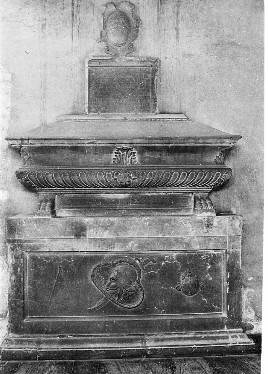 monumento funebre, opera isolata - bottega milanese (sec. XVI)