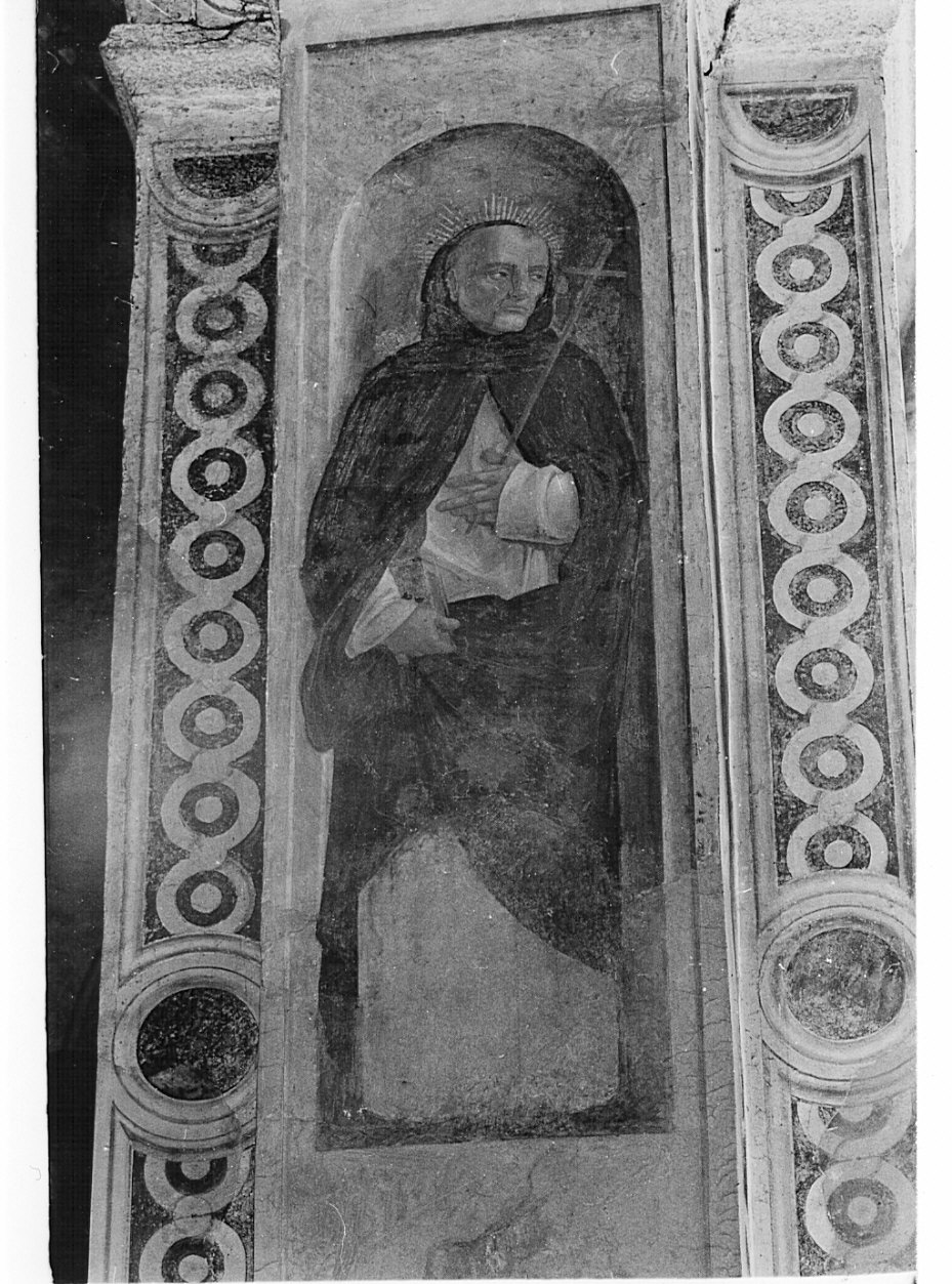 Santo Domenicano (dipinto, opera isolata) di Butinone Bernardino (attribuito) (fine sec. XVI)