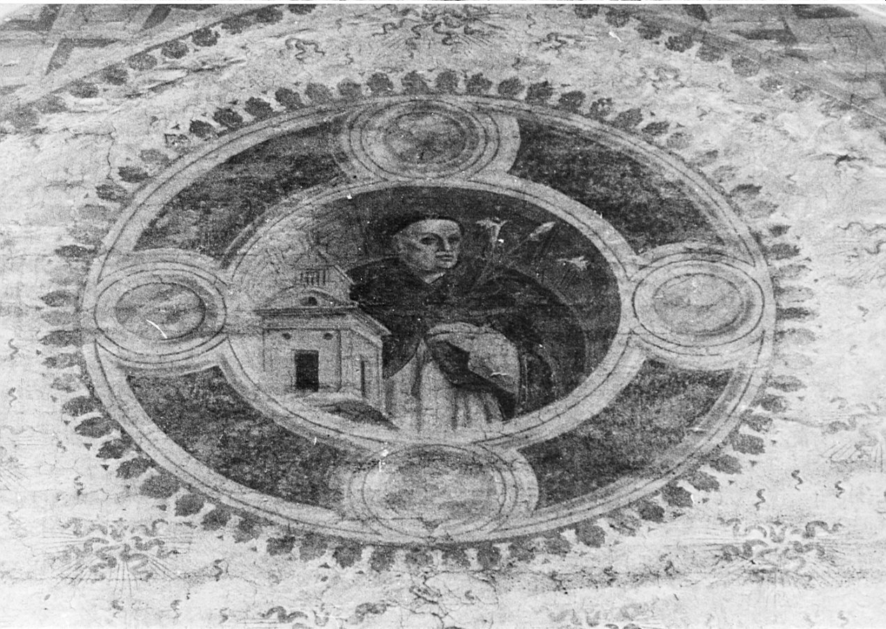 San Domenico (dipinto, elemento d'insieme) di Butinone Bernardino (fine sec. XV)