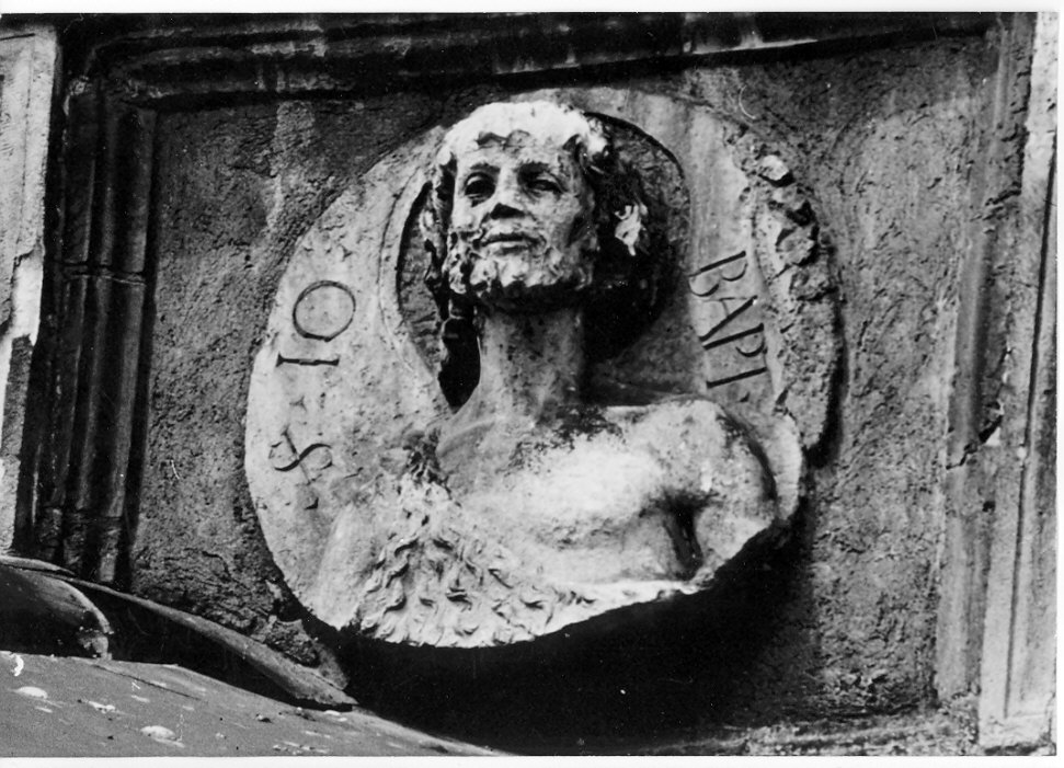 San Giovanni Battista (rilievo, elemento d'insieme) - bottega lombarda (fine sec. XV)