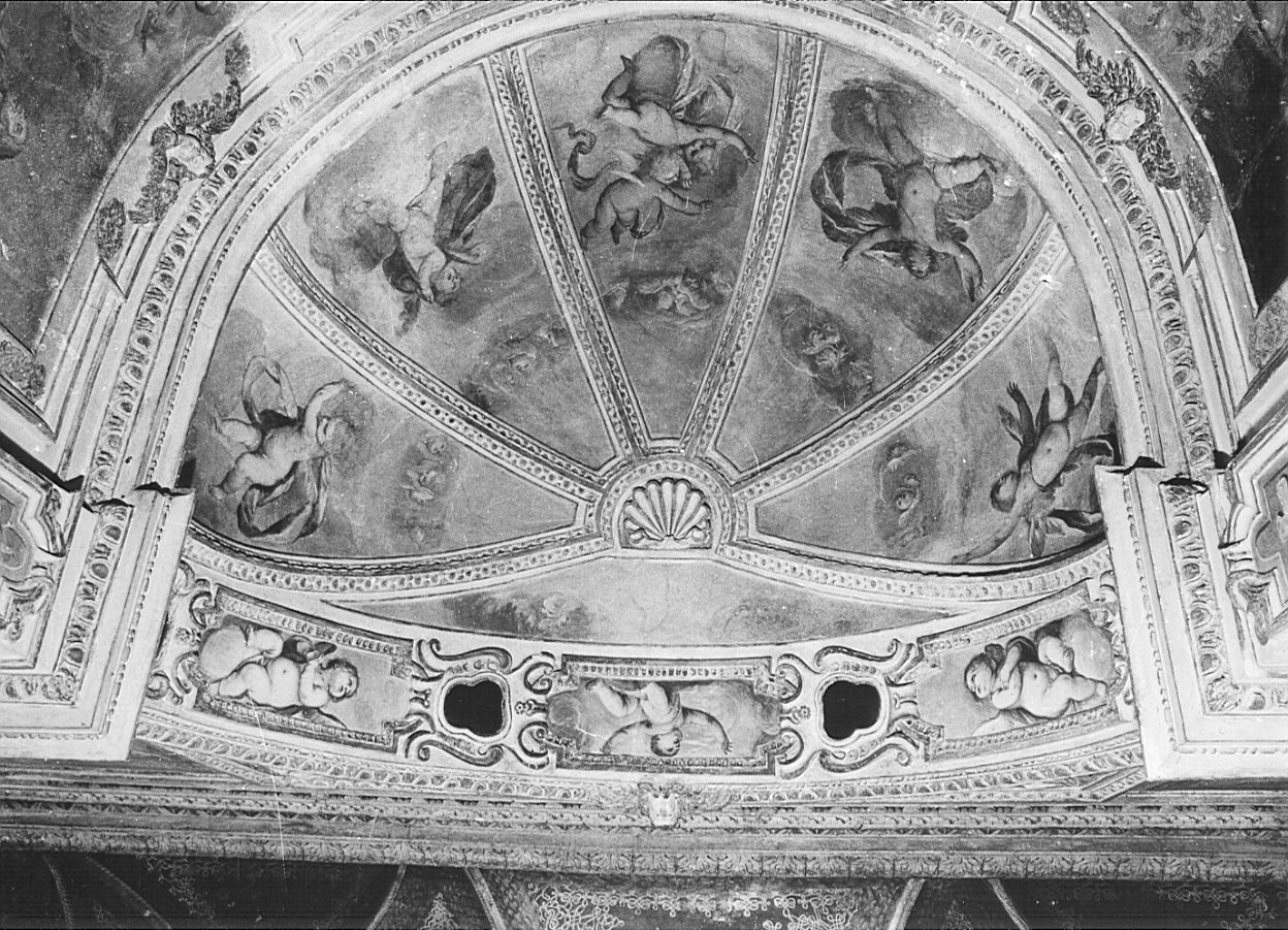 decorazione plastico-pittorica, complesso decorativo di Danedi Giovanni Stefano detto Montalto (attribuito) (sec. XVII)