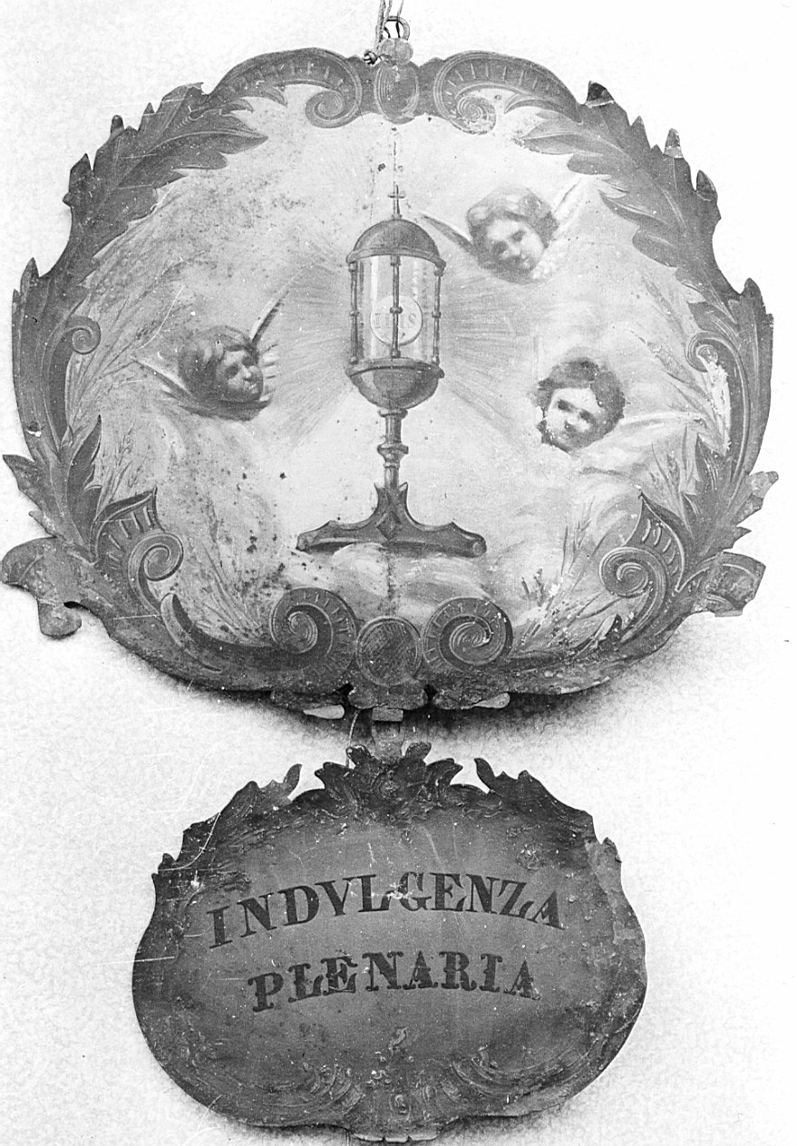 targa devozionale, opera isolata - bottega lombarda (prima metà sec. XIX)