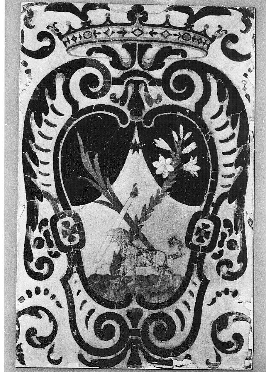 pannello, frammento - bottega milanese (sec. XVII)