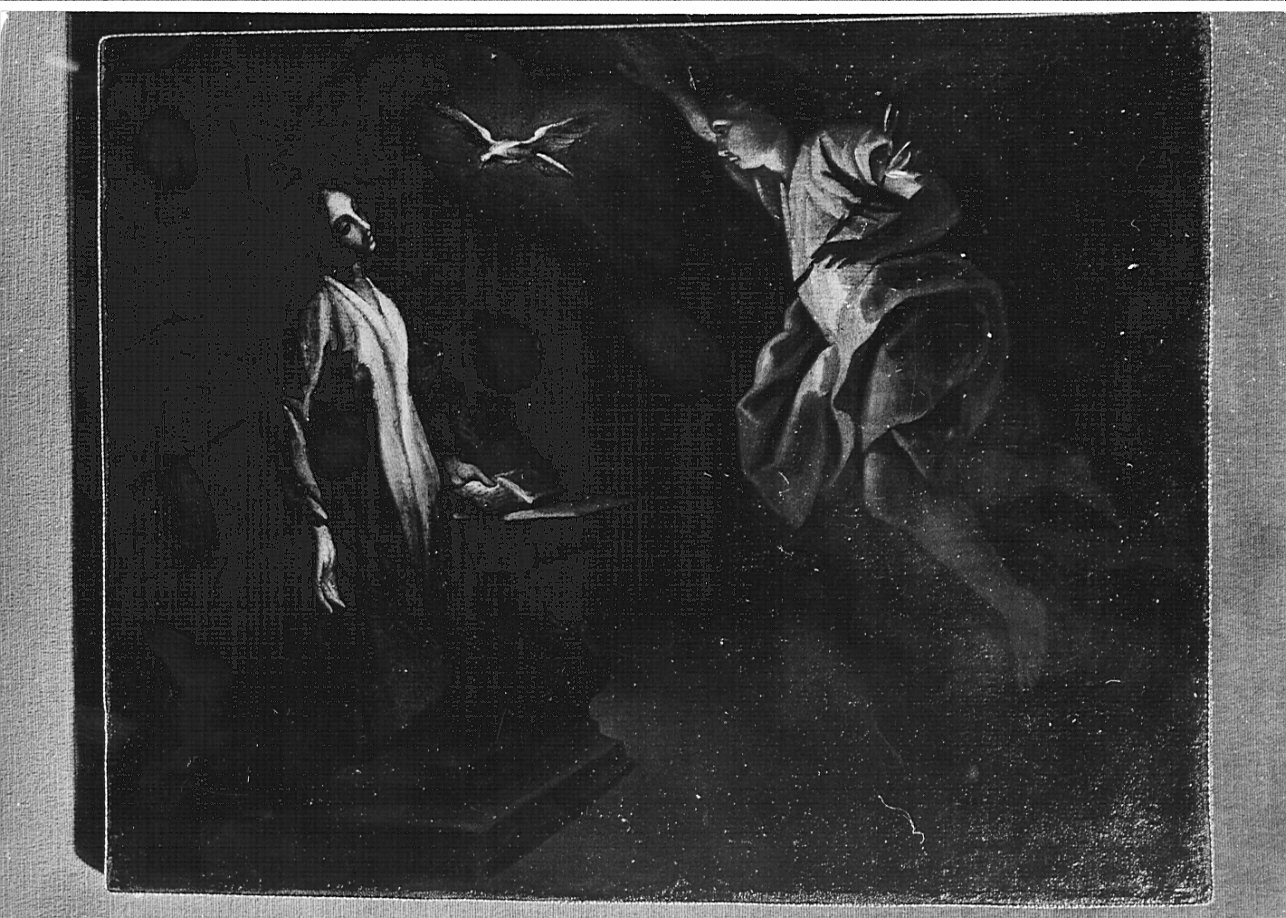 Annunciazione (dipinto, opera isolata) - ambito lombardo (fine/inizio secc. XVII/ XVIII)