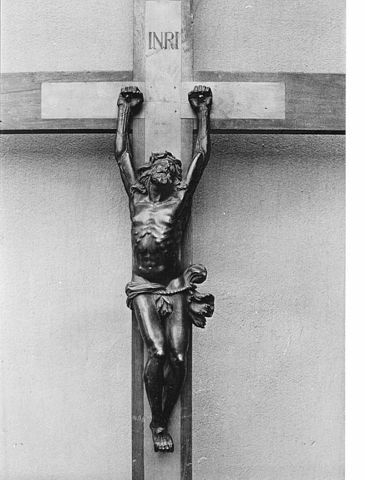 crocifisso, opera isolata - bottega lombarda (fine/inizio secc. XIX/ XX)