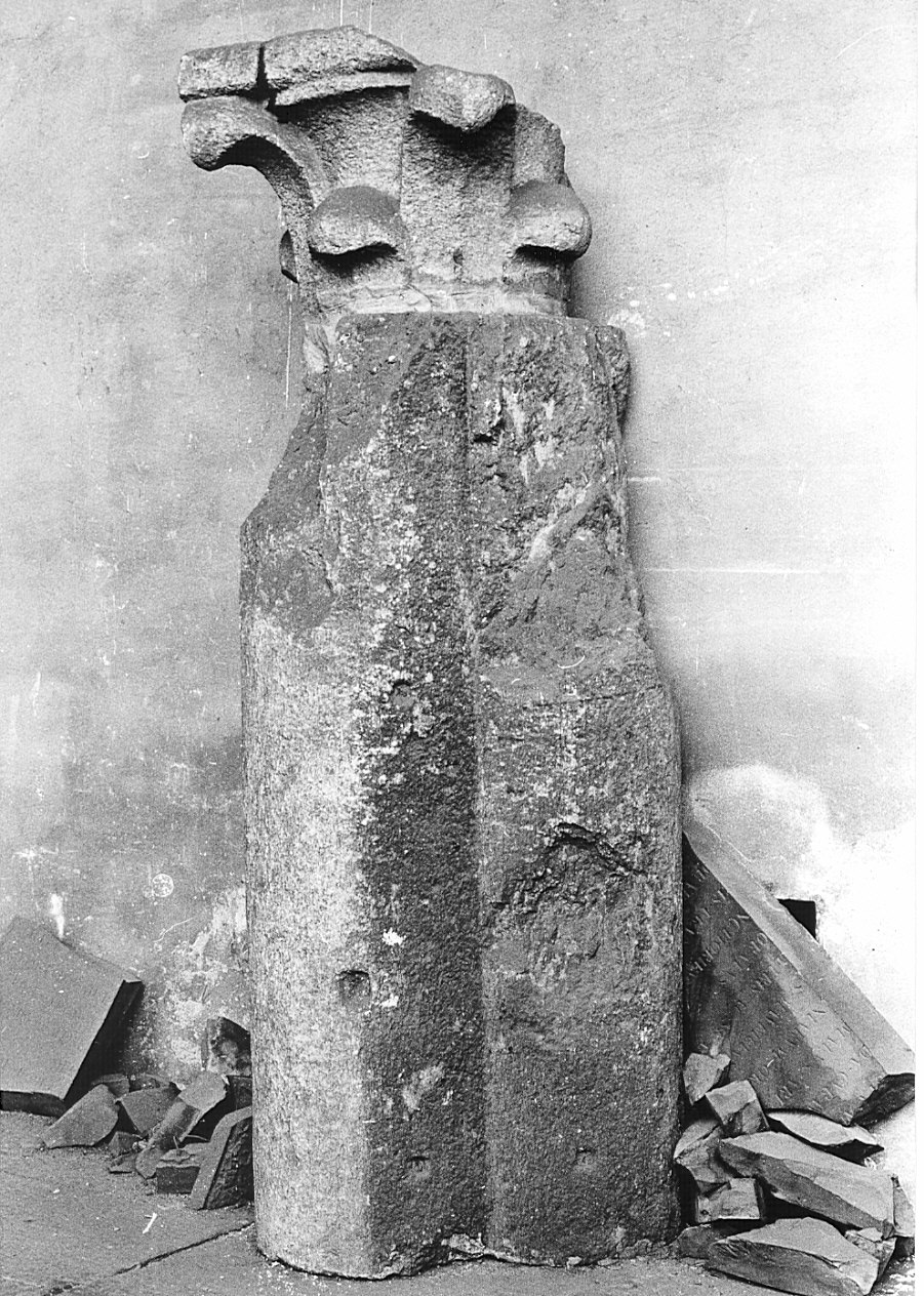 pilastro, frammento - bottega lombarda (fine/inizio secc. XV/ XVI)