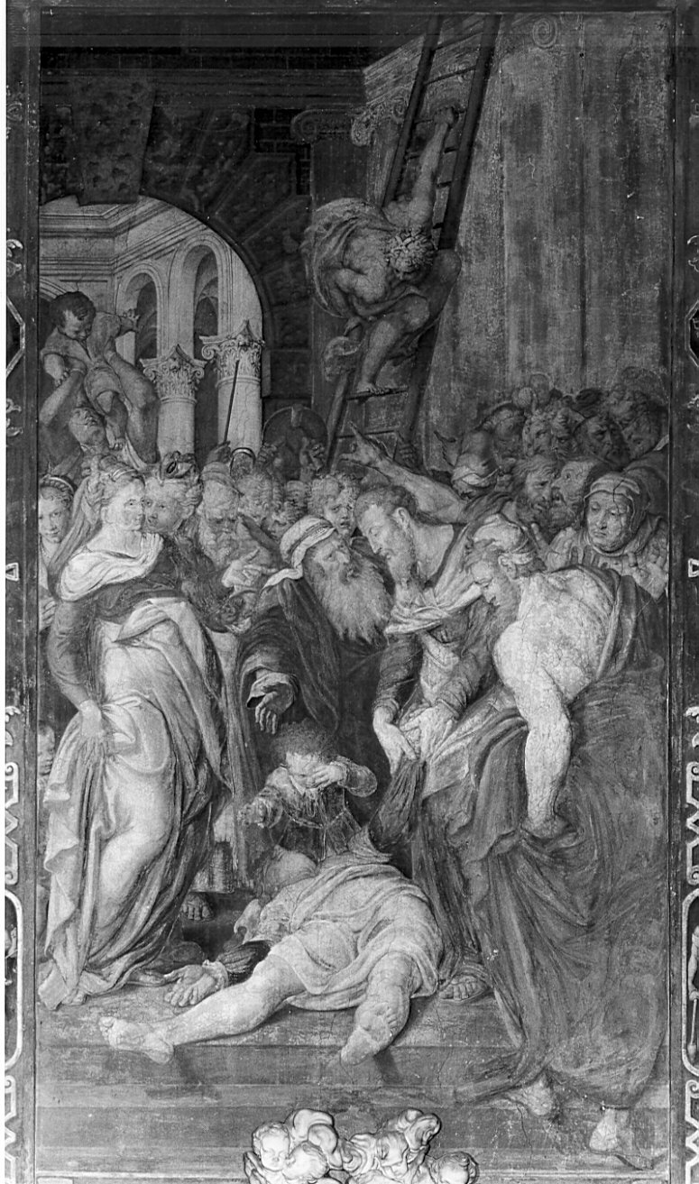 Miracolo di San Paolo (dipinto, elemento d'insieme) di Campi Antonio (sec. XVI)