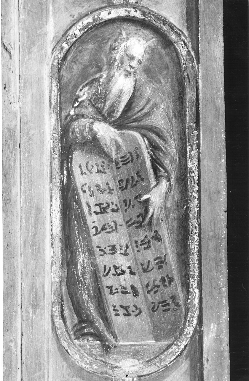 Santi/ Mosè (dipinto, ciclo) - ambito lombardo (sec. XVI)