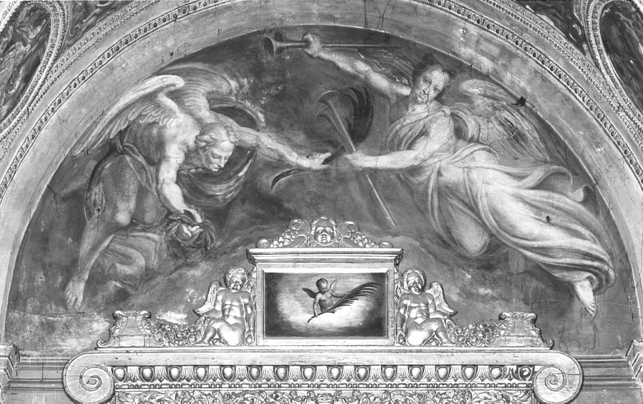 angeli (dipinto, opera isolata) di Campi Antonio (sec. XVI)