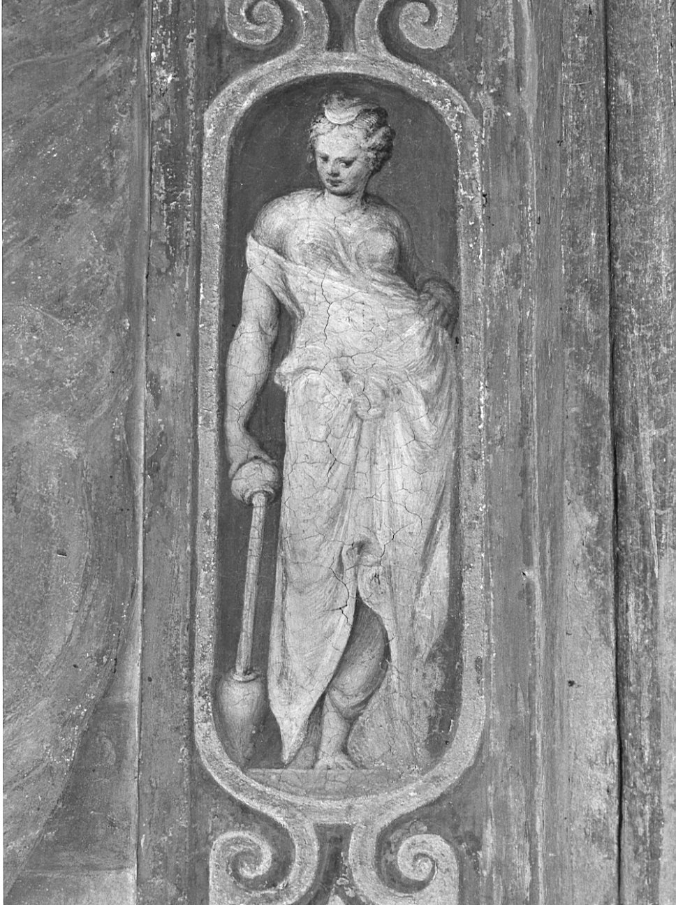 Temperanza (dipinto, elemento d'insieme) di Campi Antonio, Campi Giulio (sec. XVI)