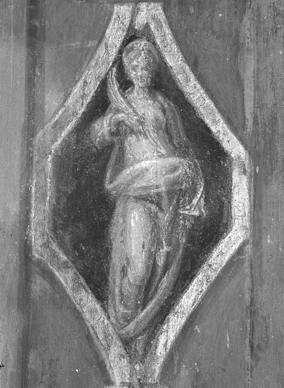 Santa Lucia (?) (dipinto, elemento d'insieme) di Campi Antonio, Campi Giulio (sec. XVI)